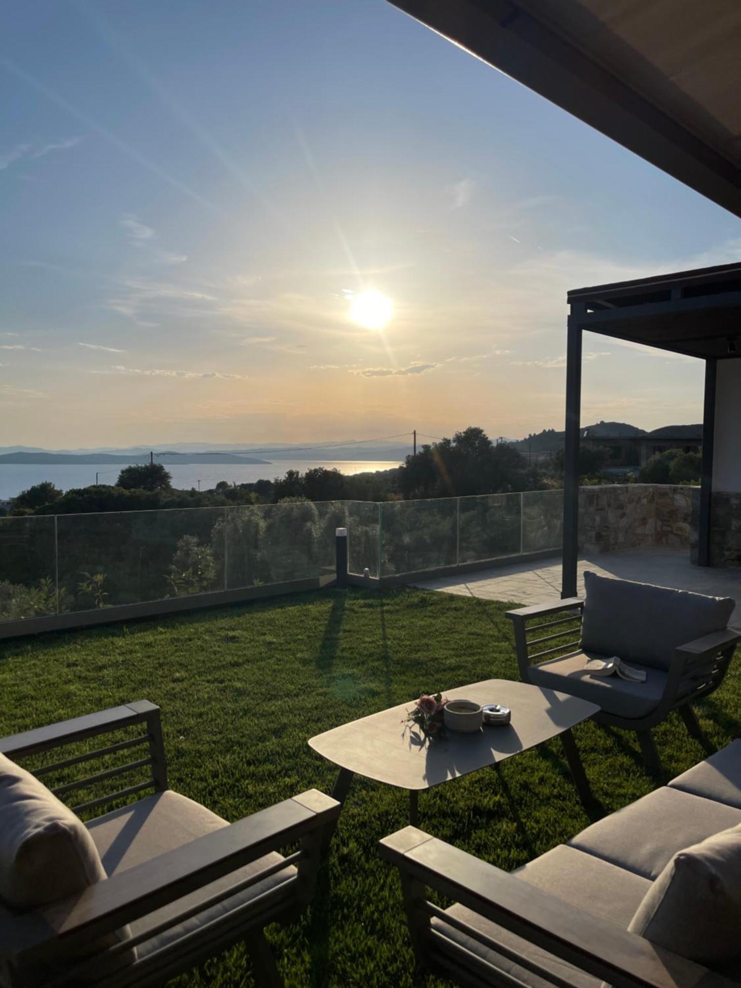Villa Elia Luxury House Ouranoupoli Esterno foto