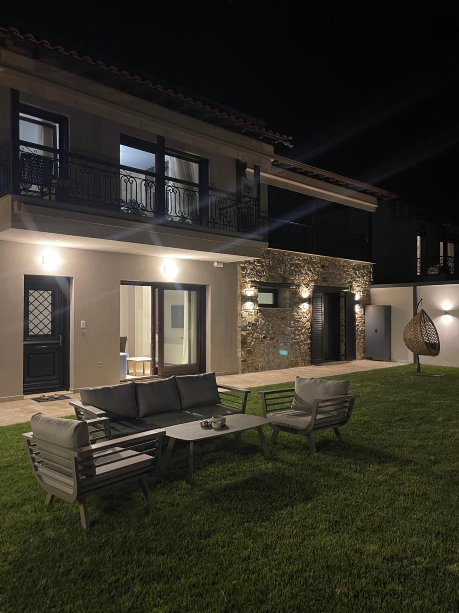 Villa Elia Luxury House Ouranoupoli Esterno foto
