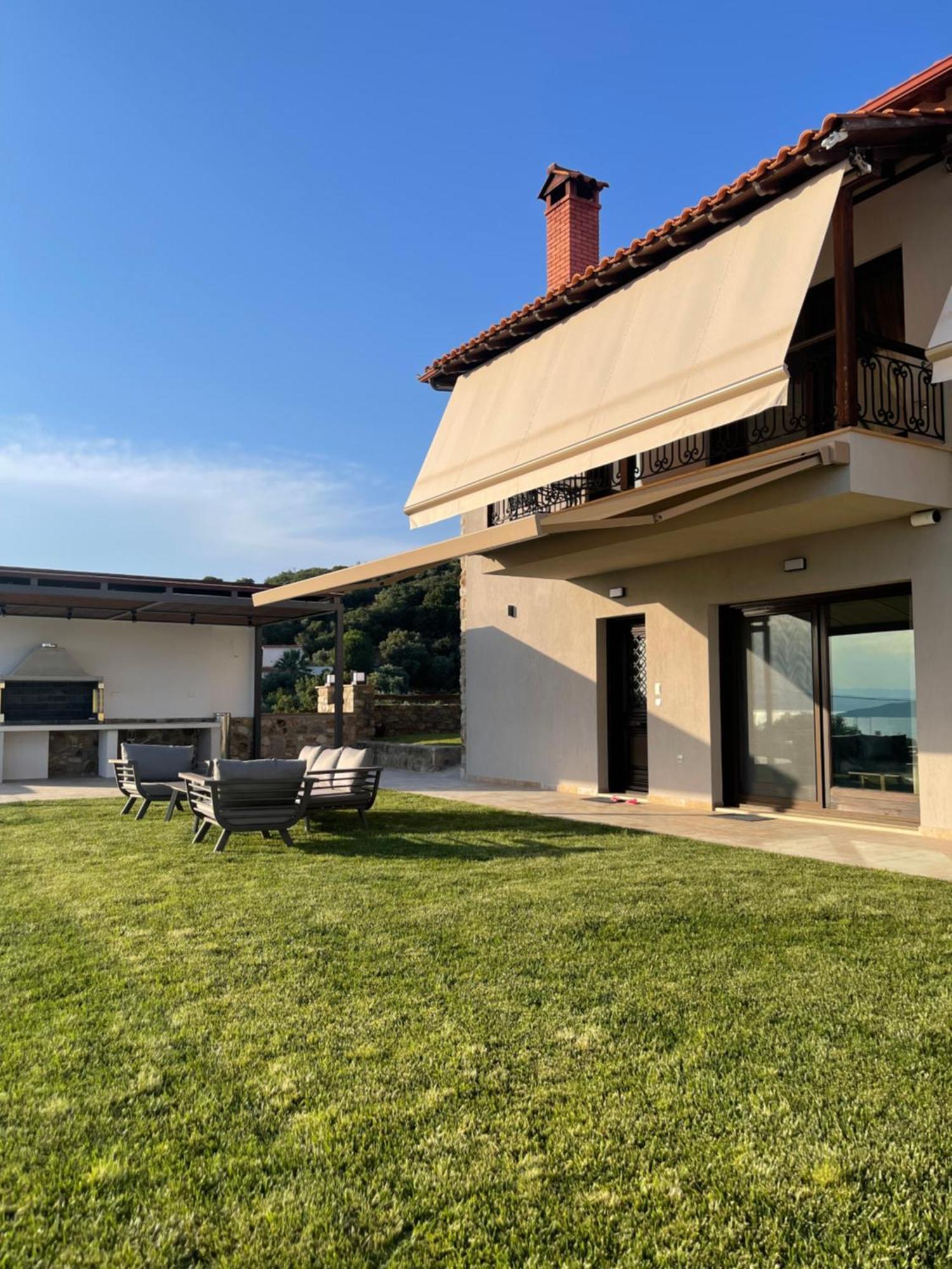 Villa Elia Luxury House Ouranoupoli Esterno foto