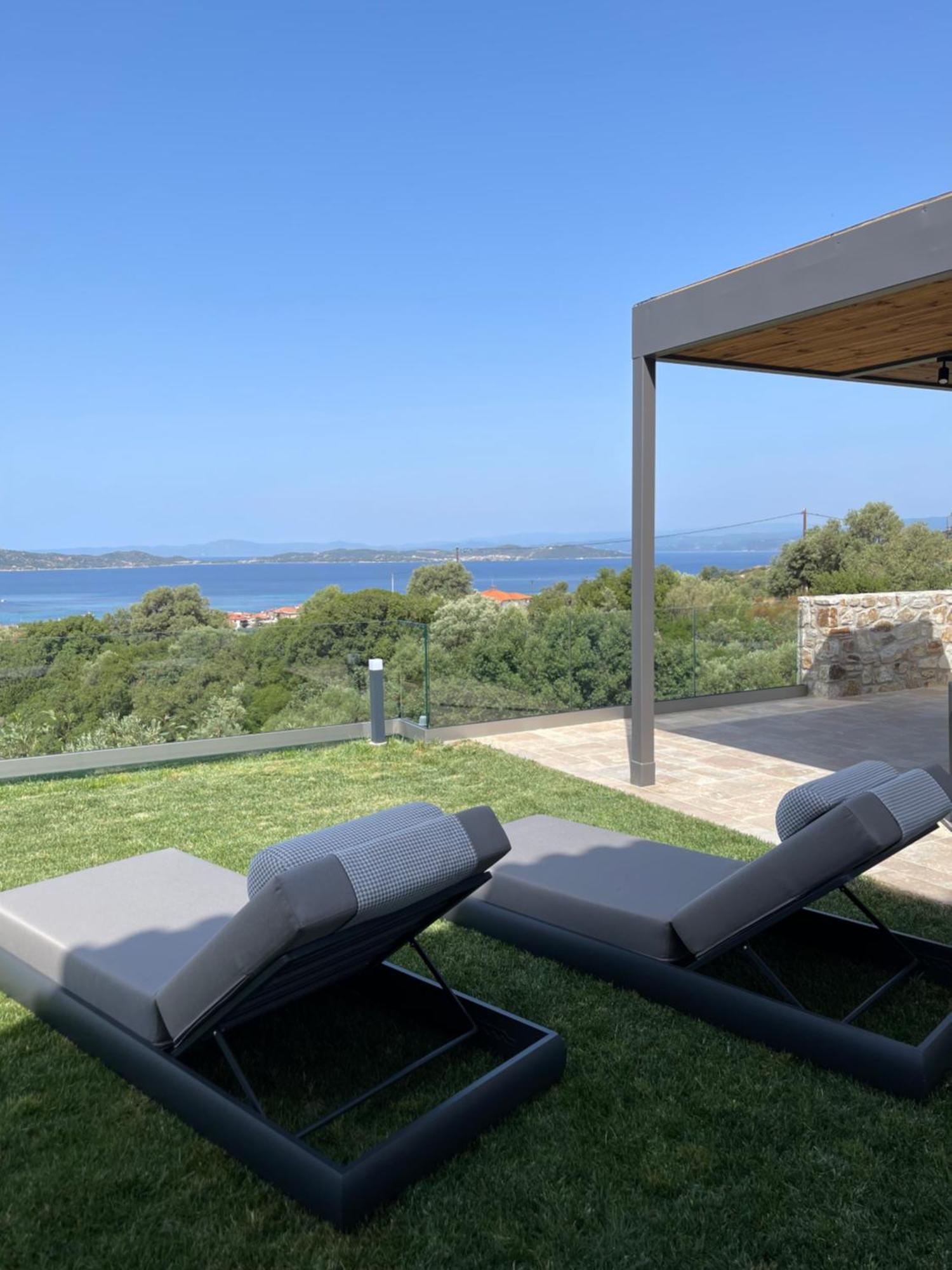 Villa Elia Luxury House Ouranoupoli Esterno foto